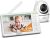 ANMEATE 6 Inch Baby Monitor with Camera and Audio – No WiFi, 48-Hour Battery,